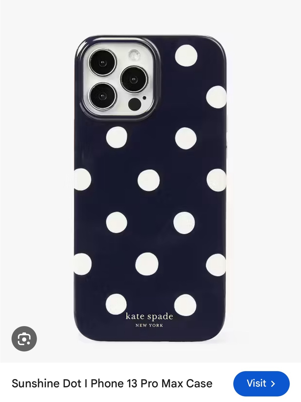 Kate Spade iPhone 13 Pro Max cover New in box